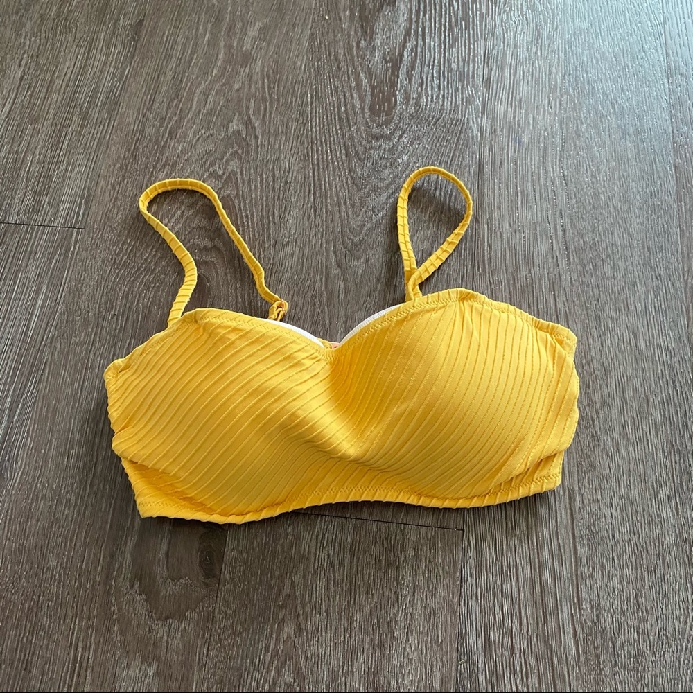 Yellow Bikini Top